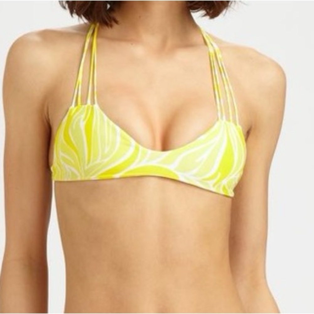 Mikoh 💛 Yellow Bikini top 💛 size Medium
